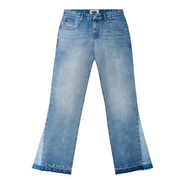 Blue Flared Denim